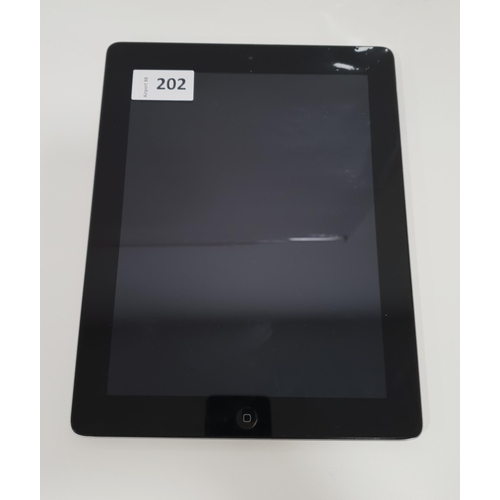202 - APPLE IPAD 4th GENERATION (WIFI) A1458
serial number: DMPJKH3CF183, iCloud protected. Note: It is th... 
