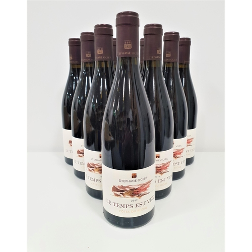 526 - TEN BOTTLES OF 2019 STEPHANIE OGIER LE TEMPS EST VENU COTES DU RHONE
75cl & 14.5% (10)