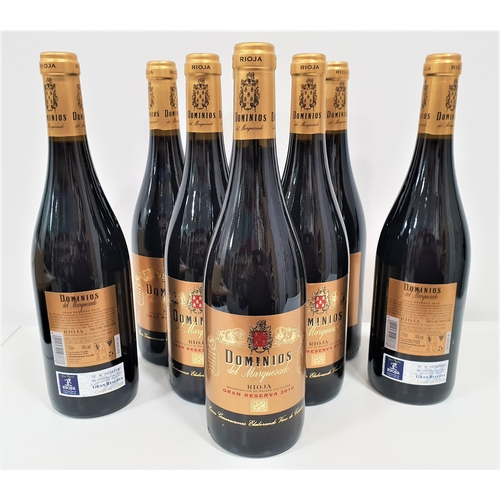 532 - EIGHT BOTTLES OF 2010 DOMINIOS DEL MARQUESADO RIOJA GRAN RESERVA
75cl & 14% (8)