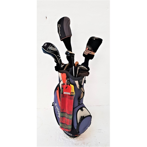 334 - SET OF GOLF CLUBS
comprising a Taylor Made R360 driver, Gallaway Big Bertha driver, Onyx driver, Wiz... 