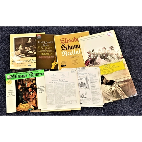 356 - SELECTION OF CLASSICAL LPs
including Mendelssohn, Britten, Bach, Benny Goodman, Vaughan Williams and... 