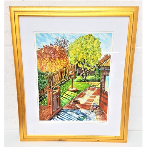 412 - ED O'FARRELL
The Garden, limited edition print 6/195, signed, 59cm x 46.5cm