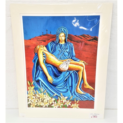 413 - ED O'FARRELL
La Pieta, limited edition print 14/200, signed, 58cm x 44cm