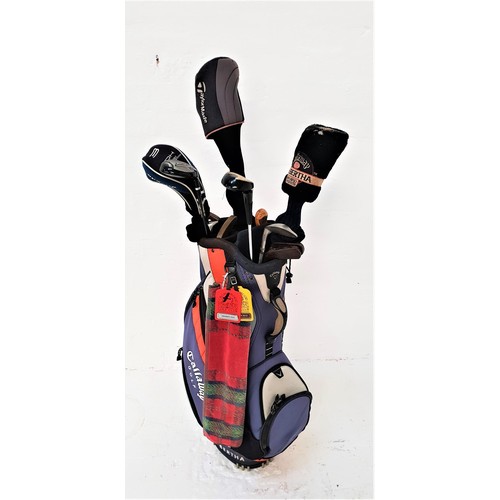 214 - SET OF GOLF CLUBS
comprising a Taylor Made R360 driver, Gallaway Big Bertha driver, Onyx driver, Wiz... 