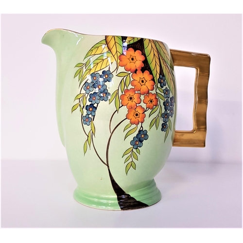 154 - CARLTON WARE MODERNE JUG
in the Pastoral pattern, 19cm high