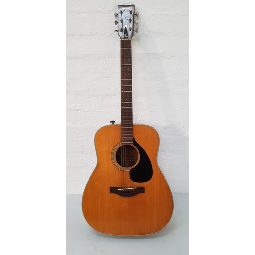 217 - YAMAHA ELECTRIC ACCOUSTIC GUITAR
model FG180, with a soft shell case