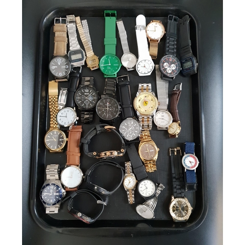 84 - SELECTION OF LADIES AND GENTLEMEN'S WATCHES
including Citizen Eco-Drive, Casio, Skagen, Sekonda, Hug... 