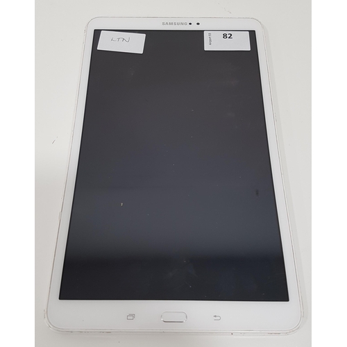 82 - SAMSUNG GALAXY TAB A SM-T580
serial number: R52K910987N, Google account locked. Note: It is the buye... 