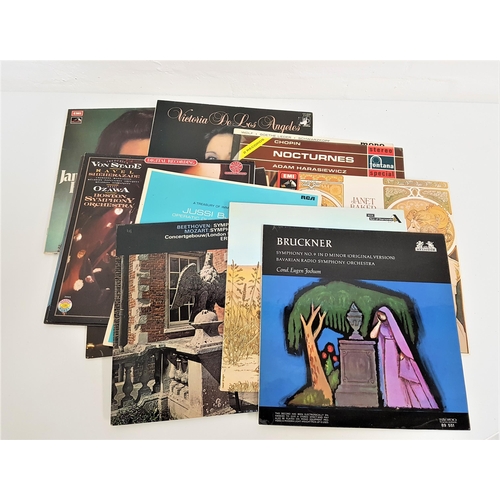 268 - LARGE SELECTION OF CLASSICAL RECORDS
including boxed editions by Strauss, Brahms, Elgar, Mozart and ... 