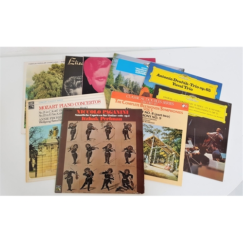 269 - LARGE SELECTION OF CLASSICAL RECORDS
including boxed sets, Paganini, Mozart, Schubert and many other... 