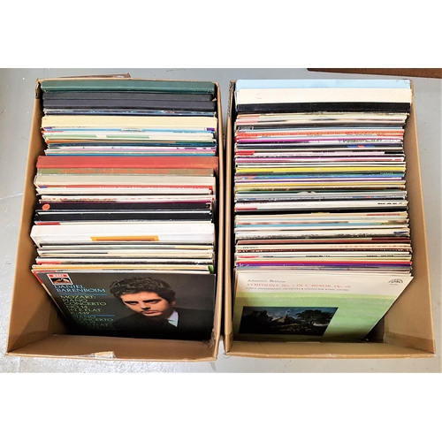 269 - LARGE SELECTION OF CLASSICAL RECORDS
including boxed sets, Paganini, Mozart, Schubert and many other... 