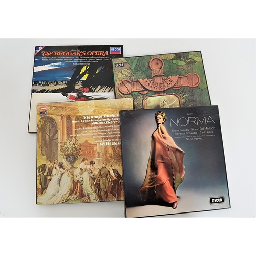 271 - LARGE SELECTION OF CLASSICAL RECORDS
including boxed set, Bach, Purcell, Strauss, Mahler, Verdi and ... 