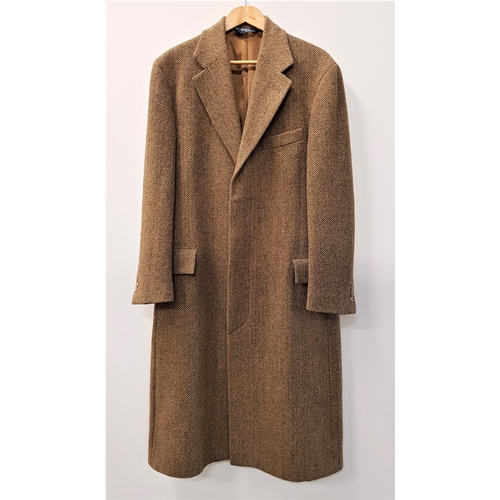 252 - POLO BY RALPH LAUREN GENTLEMANS OVERCOAT
100% wool tweed herringbone, size 40