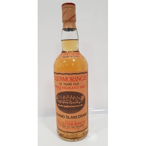 447 - GLENMORANGIE GRAND SLAM 10 YEAR OLD
1 bottle of 10 year old single Highland malt Scotch whisky, bott... 