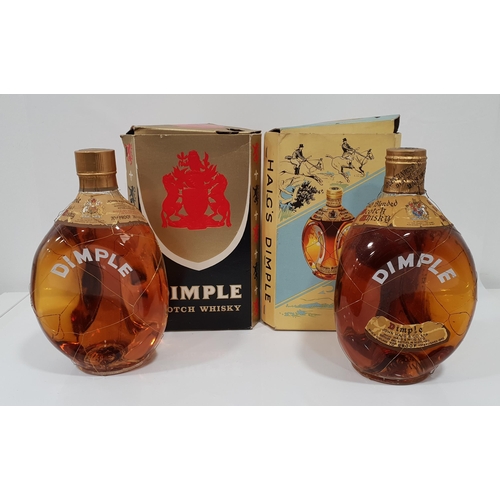 459 - TWO BOTTLES OF HAIG DIMPLE BLENDED SCOTCH WHISKY
both 26 2/3 Fl. Ozs. and 70 proof, both with boxes ... 