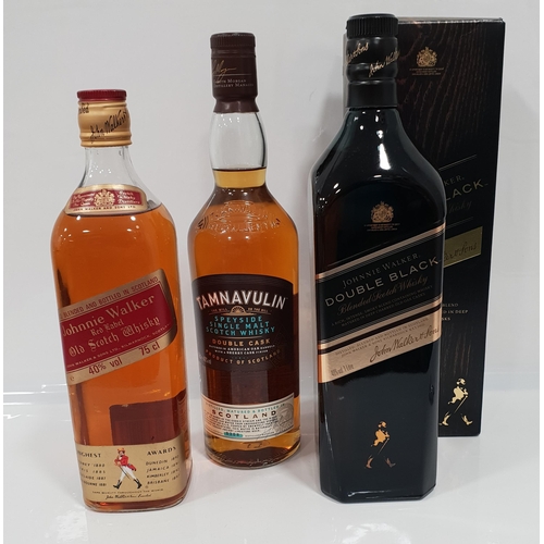 461 - THREE BOTTLE OF WHISKY
comprising one bottle of Tamnavulin Speyside Single Malt Scotch Whisky - Doub... 