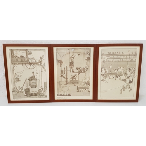 361 - WILLIAM HEATH ROBINSON
Johnnie Walker whisky, six prints, 38.5cm x 26.5cm (6)