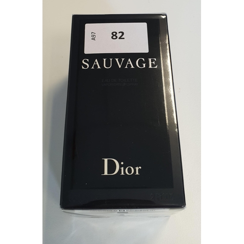 82 - DIOR SAUVAGE EAU DE TOILETTE 60ML