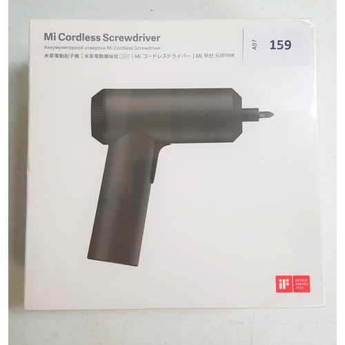 159 - MI CORDLESS SCREWDRIVER 
new and unused