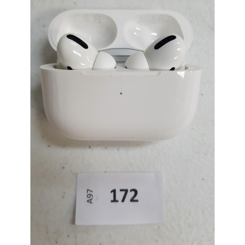 172 - APPLE AIRPOD PROS WITH MAGSAFE CHARGING CASE