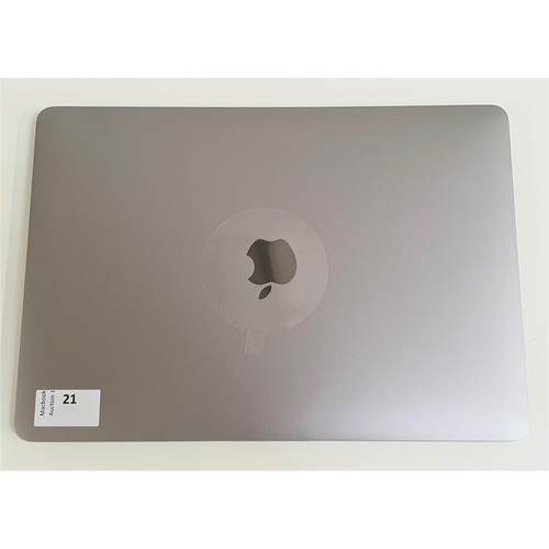 21 - APPLE MACBOOK PRO (13-inch, 2018, 4 TBT3)
fully refurbished with freshly installed OS, Space Gray, 2... 