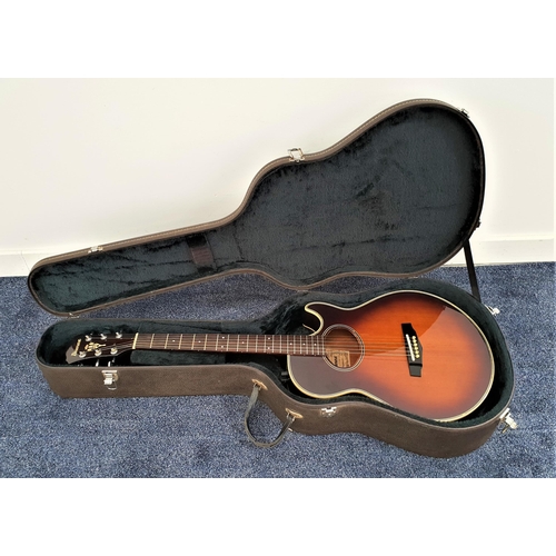 256 - IBANEZ ELECTRO ACOUSTIC GUITAR
model AE405TV, serial number 831003191, in a fitted hard shell case