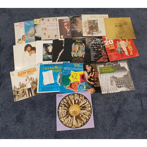 262 - SELECTION OF VINYL LPs
including classical, operatic, folk, jazz and pop, including some 7