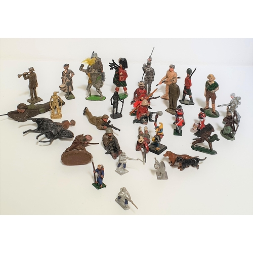 267 - SELECTION OF LEAD SOLDIERS AND OTHER FIGURES
of various sizes and designs