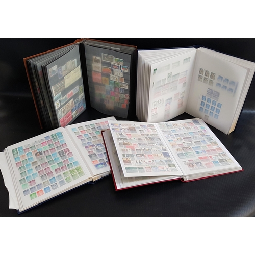 245 - SELECTION OF WORLD STAMPS IN ALBUMS
including examples from the U.K., British Royal Family, Antarcti... 