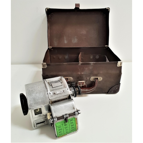 274 - LONDON TRANSPORT GIBSON A14 TICKET MACHINE
in aluminium with spare ticket rolls, tally sheet, in a f... 