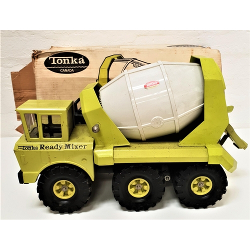 428 - EARLY 1970s MIGHTY TONKA CEMENT MIXER
number 3950, with box