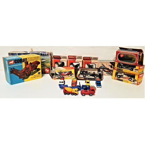 430 - SELECTION OF MOSTLY CORGI DIE CAST TOYS
including a boxed Corgi Major Massey-Ferguson 