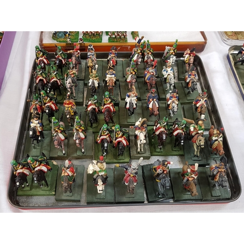 437 - VERY LARGE SELECTION OF HAND PAINTED LEAD SOLDIERS
various countries, regiments and ranks, including... 