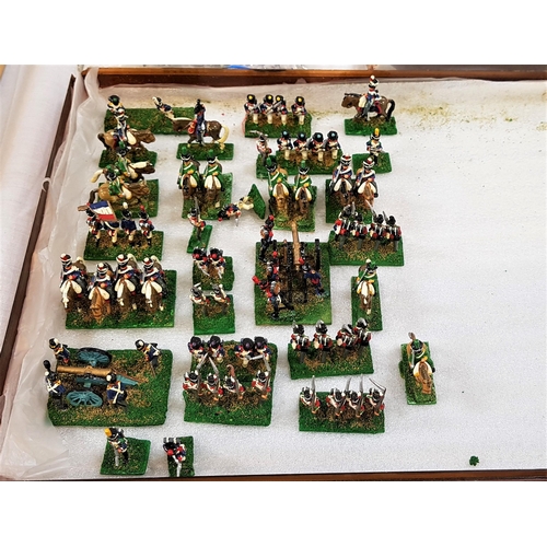 437 - VERY LARGE SELECTION OF HAND PAINTED LEAD SOLDIERS
various countries, regiments and ranks, including... 