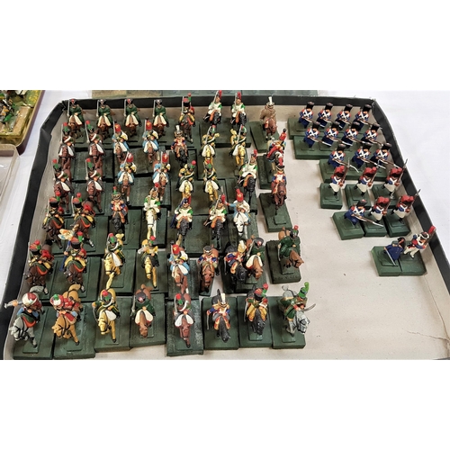 437 - VERY LARGE SELECTION OF HAND PAINTED LEAD SOLDIERS
various countries, regiments and ranks, including... 