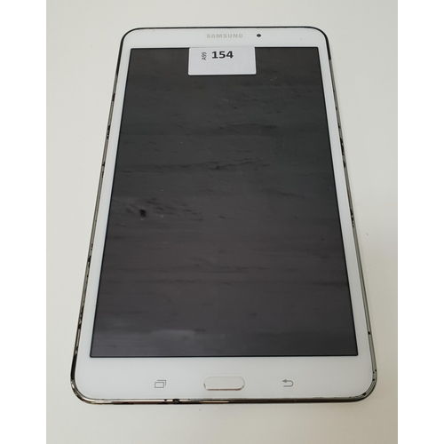 154 - SAMSUNG GALAXY TAB 4 SM-T330
serial number: R52FB244OQM, NOT Google Account Locked, Note: It is the ... 