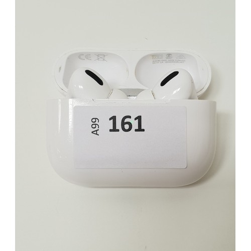 161 - APPLE AIRPOD PRO'S WITH PRO CHARGING CASE