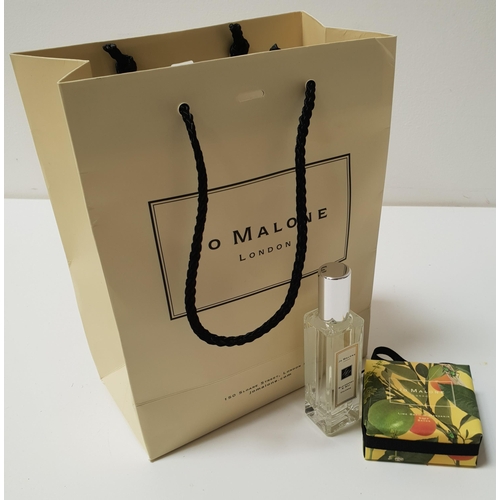 189 - JO MALONE BLACKBERRY & BAY COLOGNE WITH LIME BASIL & MANDARIN SOAP
in gift bag