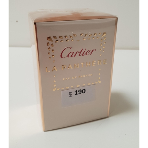 190 - BRAND NEW CARTIER LA PANTHERE EAU DE PARFUM 75ML