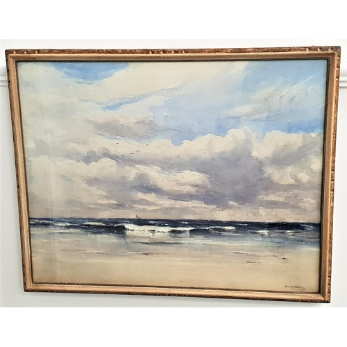 478 - DAVID WEST
Seascape, watercolour, signed, 44.5cm x 57cm