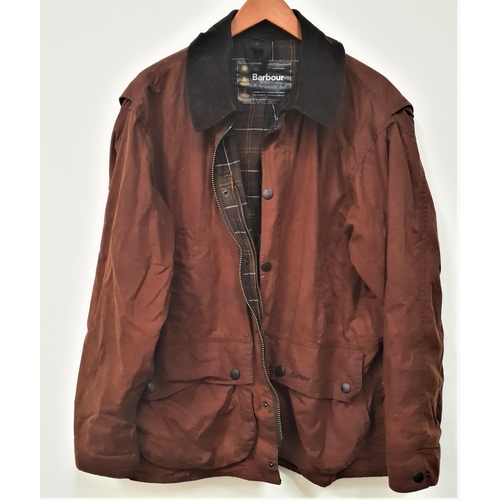 399 - BARBOUR FONTAINBLEAU JACKET
in brown, size 42