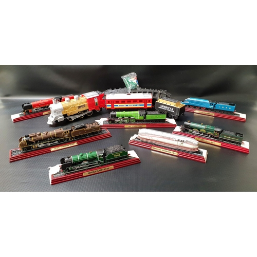 443 - LARGE SELECTION OF MODEL TRAINS, BOATS AND CARS
including Atlas Edition Grand Prix Legends of Formul... 