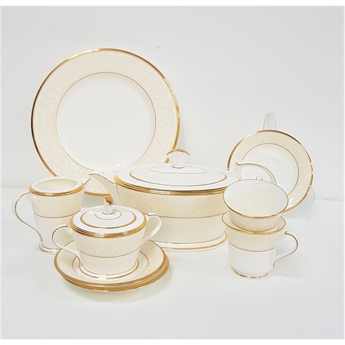 238 - NORITAKE TEA SET
decorated in the White Palace pattern, comprising six cups and saucers, six side pl... 