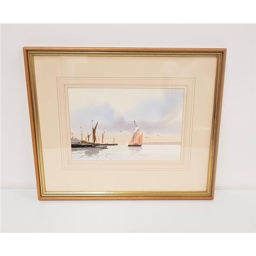 426 - JOHN LAWERENCE
In on the tide, watercolour, signed and label to verso, 17.5cm x 26.5cm