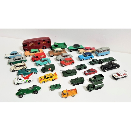 405 - SELECTION OF DIE CAST VEHICLES
including Dinky, Corgi and Lesney (31)