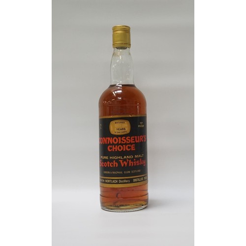 36 - CONNOISSEURS CHOICE MORTLACH 43 YEAR OLD SINGLE MALT SCOTCH WHISKY
bottled by Gordon & MacPhail in t... 