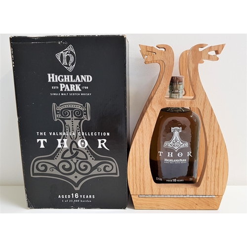11 - HIGHLAND PARK THOR 16 YEAR OLD SINGLE MALT SCOTCH WHISKY
the first part of the Valhalla Collection, ... 