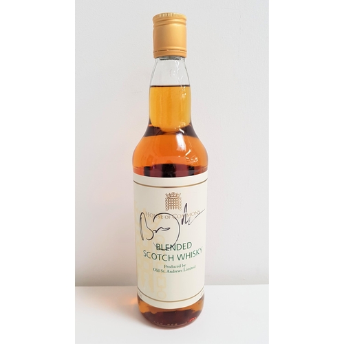 16 - SIGNED HOUSE OF COMMONS BLENDED SCOTCH WHISKY
the label signed by Boris Johnson. Produced by Old St.... 