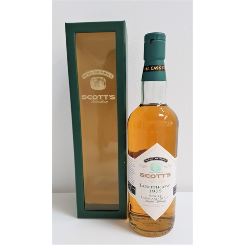 31 - SCOTT'S SELECTION LINLITHGOW 1975 SINGLE LOWLAND MALT SCOTCH WHISKY
distilled in 1975 and bottled in... 
