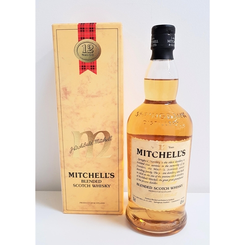 43 - MITCHELL'S 12 YEAR OLD BLENDED SCOTCH WHISKY
Distilled, blended and bottled by J.&A. Mitchell & Co.,... 